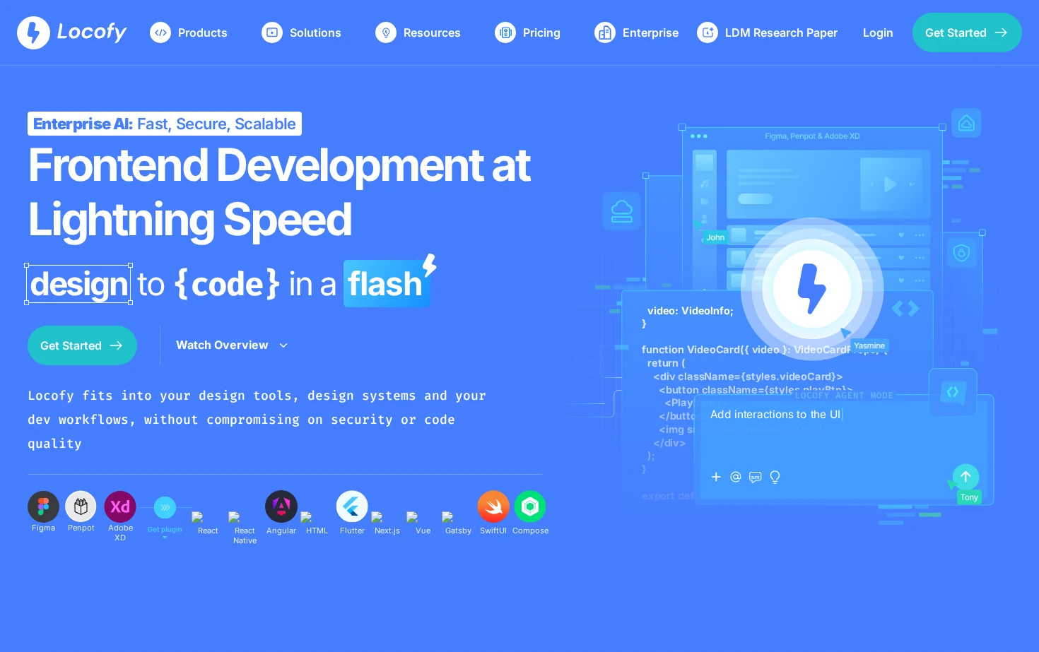 Locofy.ai 页面快照
